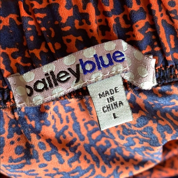 Navy and Orange One Piece Jumpsuit or Romper - Picture 6 of 6